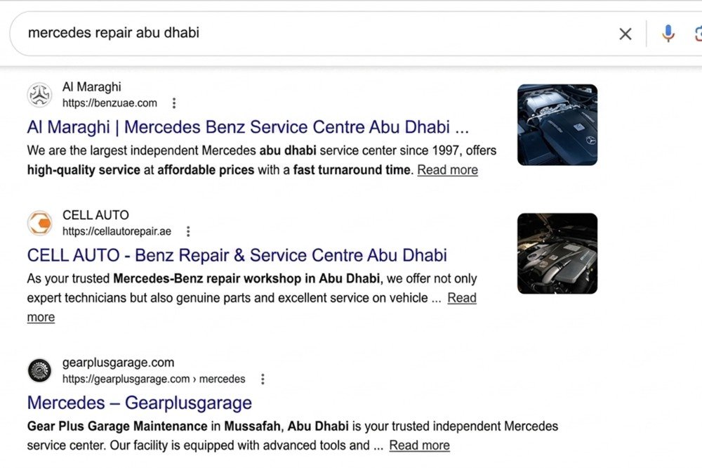Local SEO Results